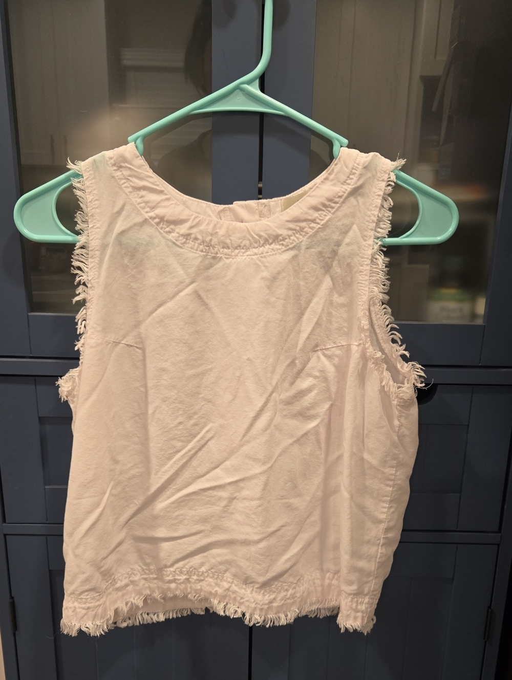 3 For 10) Thread & Supply Frayed Edge Tank Top XS